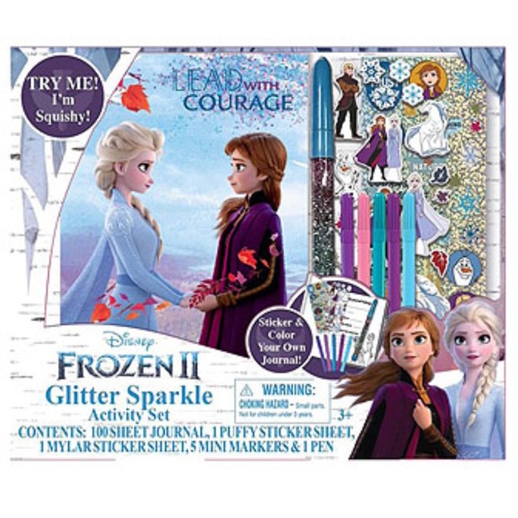 Disney Frozen 2 Glitter Activity Set - Picture 1 of 7